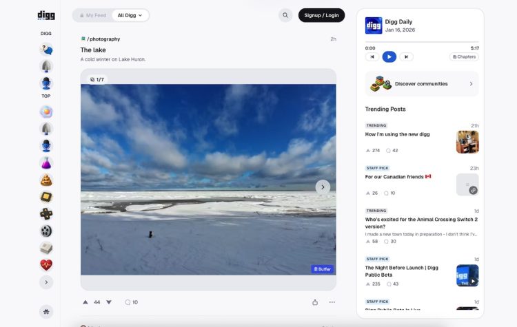 Relance de Digg : une nouvelle approche pour concurrencer Reddit et gérer les bots IA