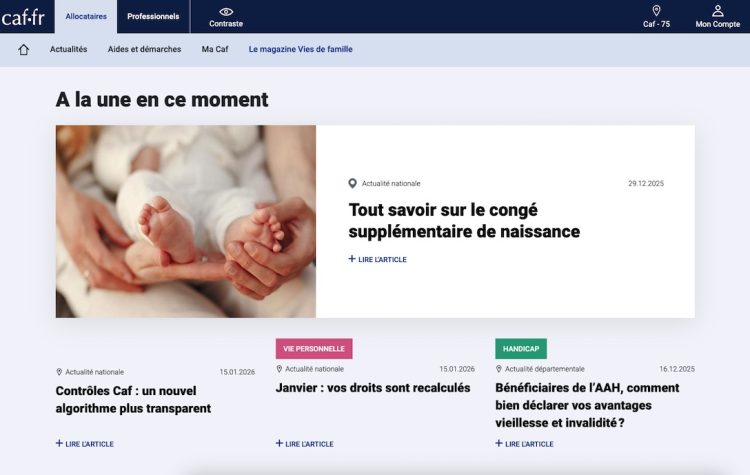 Algorithme DMDE 2026 de la CAF : Un outil de contrôle des allocations familiales en France