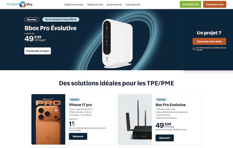 Nouvelle stratégie de Bouygues Telecom : la cybersécurité en marque blanche pour les PME
