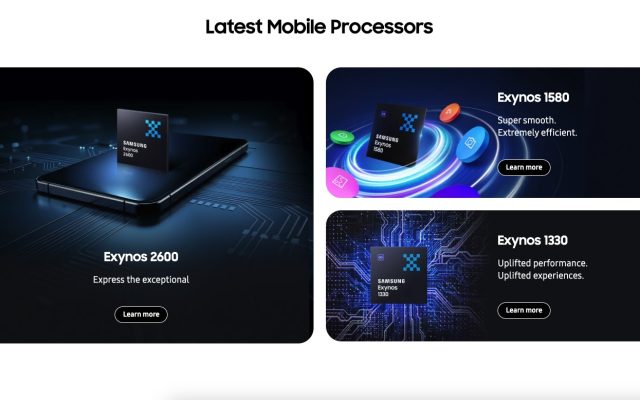Exynos 2600 : Samsung en route pour rivaliser avec le Snapdragon 8 Elite Gen 5