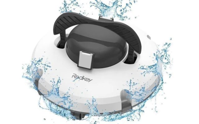 Robot nettoyeur de piscine Redkey S100 : une solution abordable et efficace pour un entretien sans effort