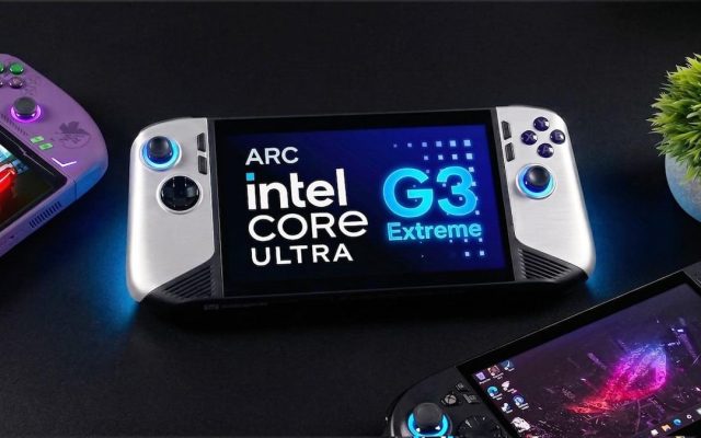 Intel dévoile ses puces Arc G3 pour consoles de jeu portables en 2026