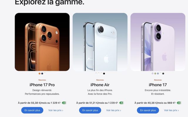 Augmentation potentielle des prix de l&rsquo;iPhone 17 dès le 10 août 2026